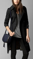Thumbnail for your product : Burberry Small Two-Tone Grainy Leather Crossbody Bag