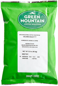 FixtureDisplays Green Mountain Coffee Roasters Colombia Select Coffee Packet 2.2 Oz. - 100 Piece WS-110GMFPCLMB