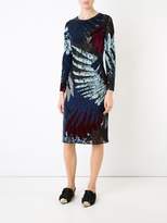 Thumbnail for your product : Romance Was Born short feather applique dress