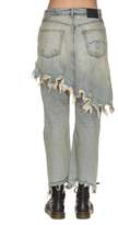 Thumbnail for your product : R 13 Double Classic Shredded Jeans