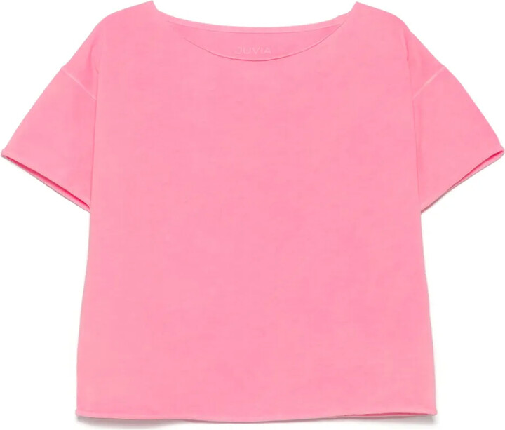 Juvia Cotton-Blend T-Shirt
