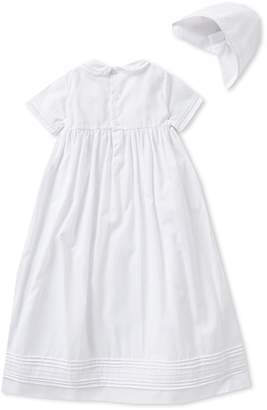 Feltman Brothers Baby Boys 3-12 Months Smocked Christening Gown and Hat Set