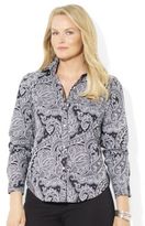 Thumbnail for your product : Lauren Ralph Lauren Paisley Wrinkle-Free Dress Shirt