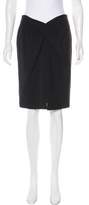 Thumbnail for your product : Michael Kors Knee-Length Wool Skirt