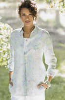 Thumbnail for your product : J. Jill Printed linen big shirt