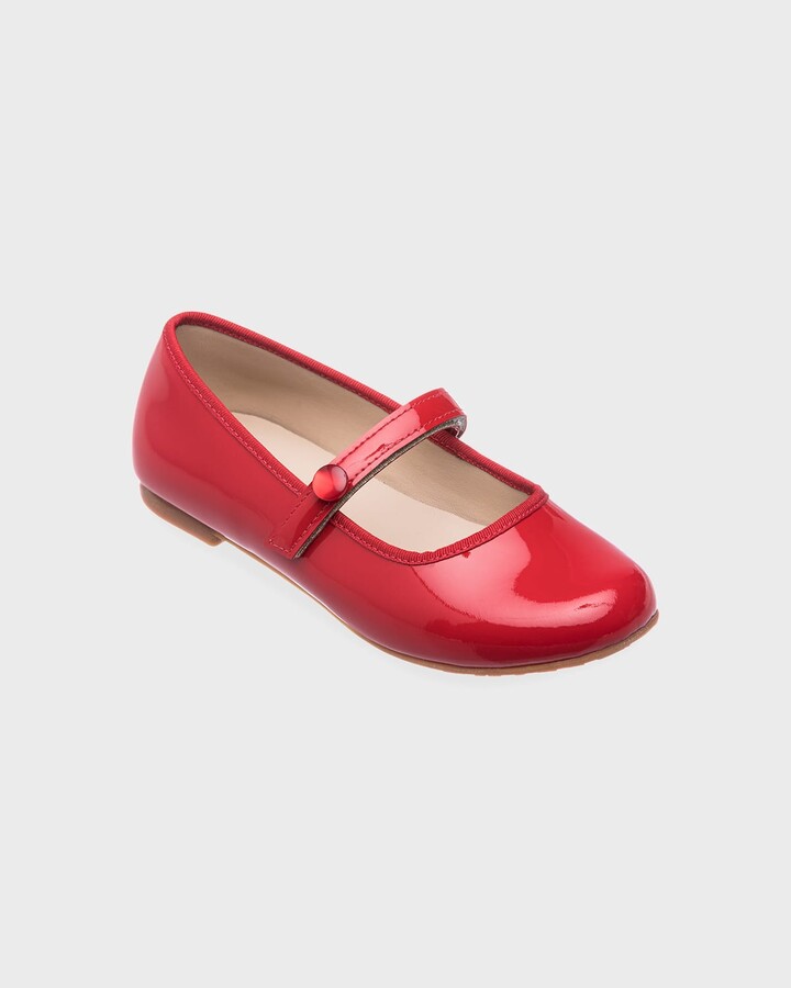BNWT TNY Girls Patent Leather Classic Mary Jane Shoes with buckle 