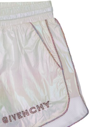 Givenchy Iridescent Track Shorts