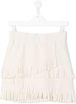 Thumbnail for your product : Une Fille frayed skirt