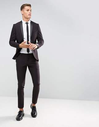 Selected Skinny Tuxedo Suit Pants