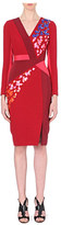 Thumbnail for your product : Peter Pilotto Aro embellished wool-crepe dress