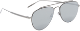 Thumbnail for your product : Tomas Maier Ultra Flat Aviator Sunglasses