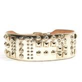 Thumbnail for your product : Matthew Williamson Gold Leather Belts