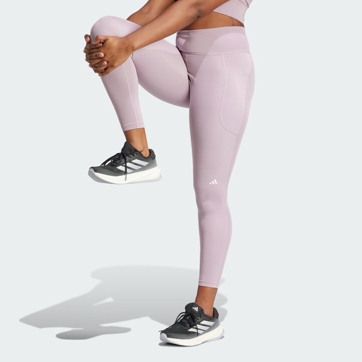 adidas Techfit Camo 7/8 Leggings - Purple | Women's Training | adidas US