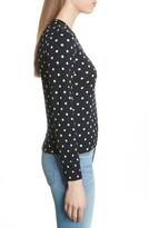 Thumbnail for your product : Comme des Garçons PLAY Polka Dot Print Wool Sweater