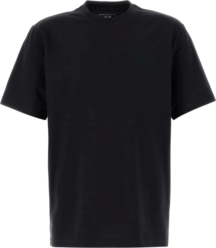 Y-3 short-sleeve logo-print T-shirt