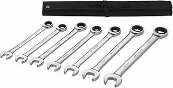 WestwardRatchetingWrenchSetMetric7pcs.54DG25