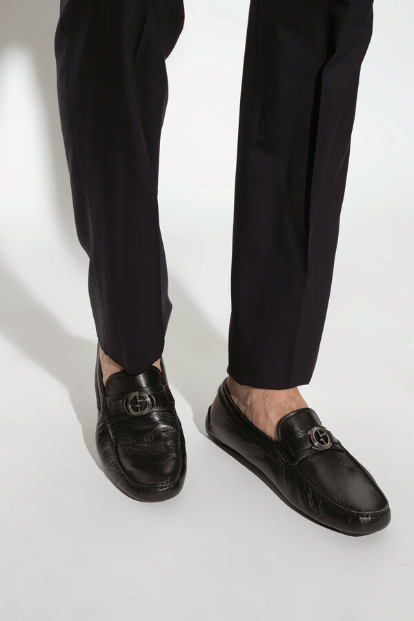 armani moccasins mens