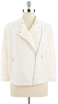 Thumbnail for your product : Calvin Klein Jeans Cropped Moto Jacket
