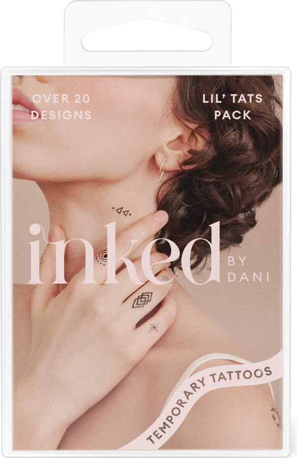 INKED by Dani Lil' Tats Pack Temporary Tattoos