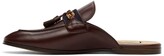 Thumbnail for your product : Gucci Burgundy Web Interlocking G Slip-On Loafers