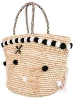 Thumbnail for your product : Sensi Pom Straw Tote