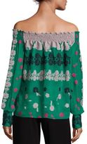 Thumbnail for your product : Yigal Azrouel Daisy Fil Coupe Off-The-Shoulder Top
