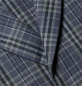 Thumbnail for your product : Hanro Fynn Checked Cotton-Flannel Robe