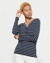 Thumbnail for your product : Nautica Stripe V-Neck Henley