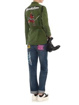 Thumbnail for your product : Marc by Marc Jacobs Karate-style wrap-front jacket