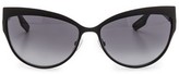 Thumbnail for your product : McQ Metal Cat Eye Sunglasses