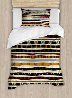 Ambesonne Graphic Print Duvet Cover Set