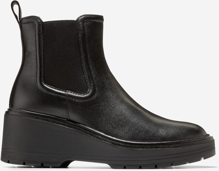 Women’s ZERØGRAND Cityquest Waterproof Wedge Boots