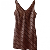 Thumbnail for your product : Banana Republic Gold Polyester Dress