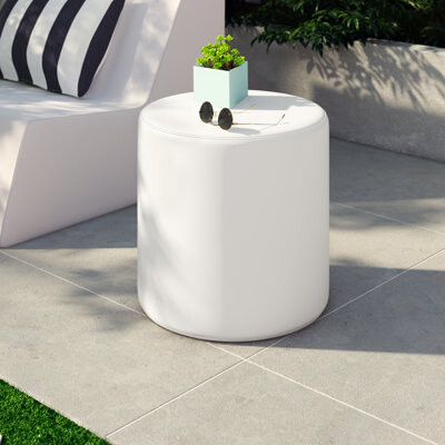 La-Fete Dots Cylinder Ottoman