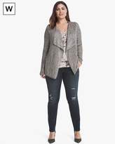 Thumbnail for your product : Whbm Plus Destructed Sequin Skinny Jeans
