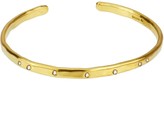 Thumbnail for your product : Yvonne Henderson Jewellery Gold Torque Bangle With White Sapphires