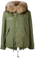 Thumbnail for your product : Mr & Mrs Italy trimmed hood short parka