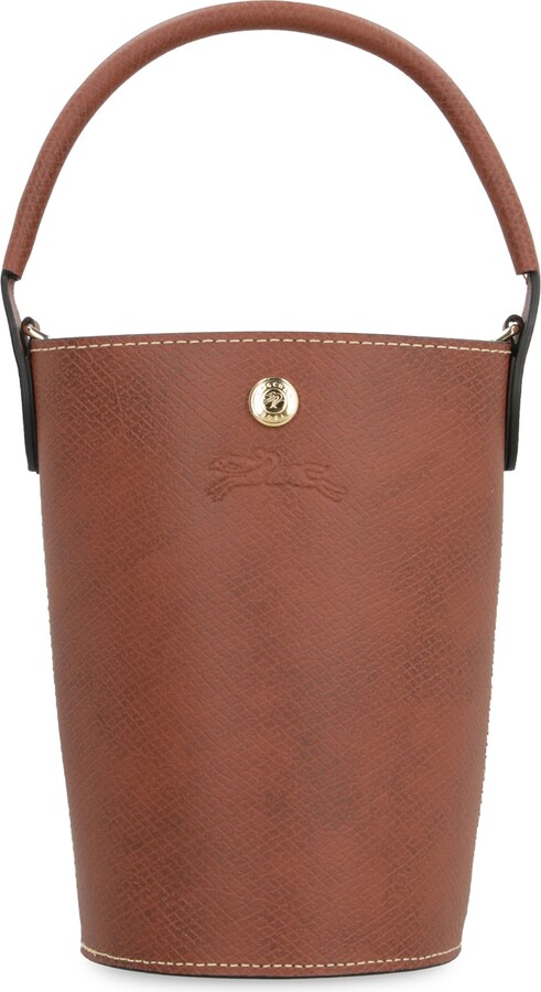 Longchamp - XS Épure leather bucket bag