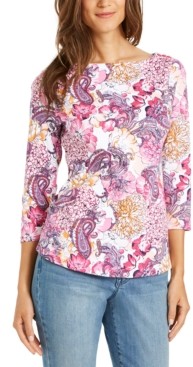 charter club boat neck tops