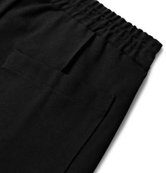 Rhude Traxedo Skinny-Fit Webbing-Trimmed Stretch-Satin Jersey Sweatpants
