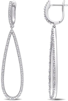 Rina Limor Fine Jewelry 10K 0.24 Ct. Tw. Diamond Dangle Earrings
