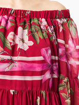 Thumbnail for your product : Blugirl floral print off shoulder dress