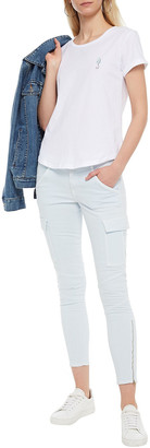 J Brand Zip-detailed Low-rise Skinny Jeans