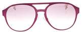 Thumbnail for your product : Fendi Aviator Gradient Sunglasses