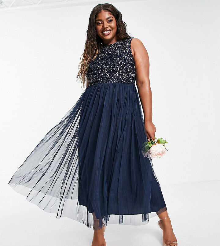 maya mini delicate sequin dress