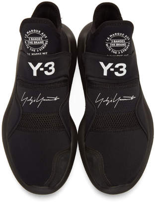 Y-3 Black Suberou Slip-On Sneakers