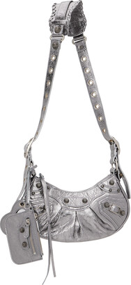 Balenciaga Silver XS 'Le Cagole' Bag