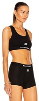 Thumbnail for your product : Balenciaga Sports Bra in Black