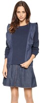 Thumbnail for your product : See by Chloe Ruffle Detail Long Sleeve Top