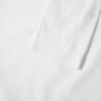 Stone Island Long Sleeve Garment Dyed Fissato Effect Slim Tee